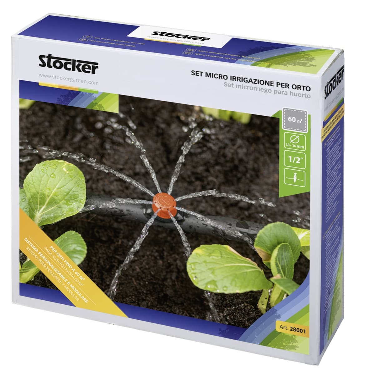 Stocker set micro irrigazione per orto